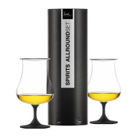 Набор из 2-х бокалов для крепких напитков, 220 мл, декор - черный, хрустальное стекло, серия Gentleman, EISCH, Германия_00817070058103311378.jpg