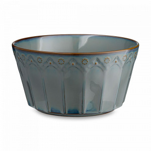 Салатник , 20 см, фарфор, синий, коричневый, серия Antique, LIBERTY JONES, Россия, LIBERTY JONES (Россия)