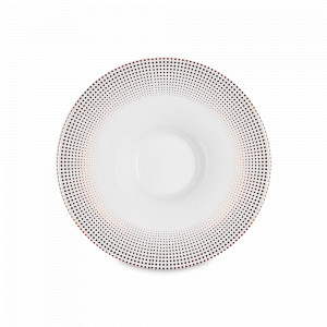 Блюдце , 15 см, фарфор, белый, золотой, серия Meridien Gold, WALLENDORFER, Германия, WALLENDORFER (Германия)