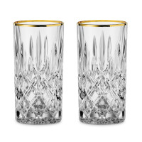 Набор из 2-х стаканов GOLD, 375 мл, хрустальное стекло, серия Noblesse, NACHTMANN, Германия