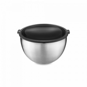 Миска с крышкой Muovo, 12 см, нержавеющая сталь, пластик, GEFU, Германия, Миски кухонные