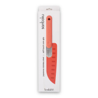Нож кухонный Сантоку, 18 см, оранжевая ручка, серия Chopping boards and Knives, TREBONN, Италия_00816280049757973766.jpg