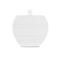 Сахарница , 430 мл, костяной фарфор, белый, рельеф, серия Терраса, NARUMI, Япония_00820340046934742253.jpg