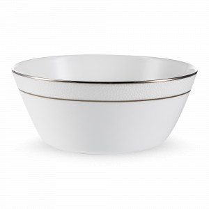 Салатник порционный, 14 см, костяной фарфор, белый, декор, серия Белый жемчуг, NARUMI, Япония, NARUMI (Япония)