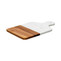 Доска сервировочная, 21.5 х 33.5 см, белый мрамор, дерево, серия Marm, LIBERTY JONES, Россия_00813870041605831593.jpg