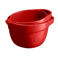 Миска для смешивания, 2,5 л, керамика, красный, EMILE HENRY, Франция_00808190043253297416.jpg
