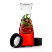 Термокувшин Fiesta, 1 л, термостойкое стекло, пластик, черный, WALMER, Великобритания_00808720060704643753.jpg