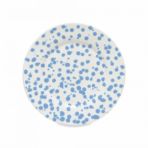 Тарелка закусочная Cornflower Blue, 22 см, керамика, белый, голубой, серия Rafaela, COSTA NOVA, Португалия, Тарелки синие