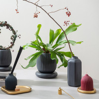 Подсвечник круглый с титановым покрытием, 12 см, нержавеющая сталь, золотой, серия Edge, TKANO, Россия_00812590062583283454.jpg