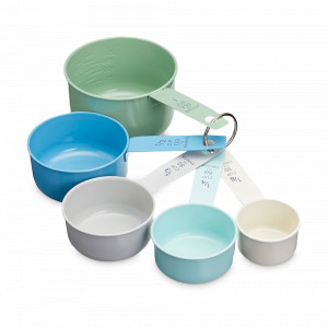 Набор из 5-ти мерных ложек, металл, серия Living Nostalgia, KITCHEN CRAFT, Великобритания, Кухонные принадлежности Kitchen Craft