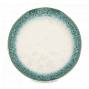 Тарелка обеденная, 26 см, фарфор, голубой, серия Nuances, EASY LIFE (R2S), Италия, Тарелки обеденные