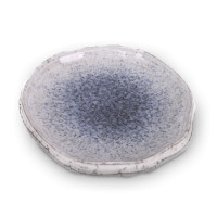 Тарелка обеденная, 26 см, керамика, белый, синий, ROOMERS TABLEWARE, Нидерланды