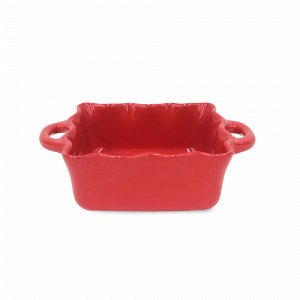 Блюдо квадратное для запекания Red, 24 х 17 см, керамика, красный, серия Cook&amp;Host, COSTA NOVA, Португалия, Керамическая посуда для запекания в духовке