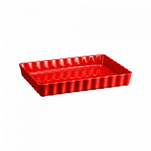 Керамическая форма для пирога, 24 х 34 см, гранат, EMILE HENRY, Франция, EMILE HENRY (Франция)