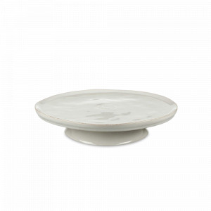 Блюдо на ножке White, 26 см, керамика, белый, серия Nova, COSTA NOVA, Португалия, Блюда для торта, десерта
