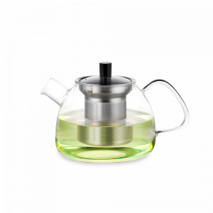Чайник заварочный с ситечком, 900 мл, боросиликатное стекло, нержавеющая сталь, SAMADOYO, Китай, Китайские заварочные чайники