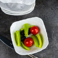 Салатник , 14 см, фарфор, белый, серия Rococo, REPAST, Чехия_00821600044714439386.jpg