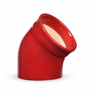 Солонка , керамика, 0,35 л, 10 см, 13 см, гранат, серия Flame, EMILE HENRY, Франция, Скидки до -20% на посуду Emile Henry