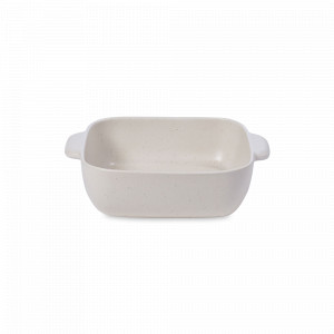 Блюдо квадратное для запекания Vanilla, 25.6 см, 3 л, керамика, бежевый, серия Pacifica, COSTA NOVA, Португалия, Посуда из керамики
