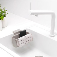 Органайзер для раковины, 17,1 х 12,7 х 10,6 см, пластик, серый, серия Sink Side, BRABANTIA, Бельгия_00809000057970687611.jpg