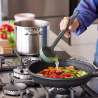 Половник , 26 см, силикон, зеленый, серия Essential, LEKUE, Испания_00817020064655092991.jpg