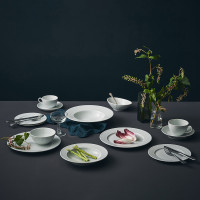 Тарелка для пасты, 28 см, фарфор, серия Plisse, PILLIVUYT, Франция_00808200036501665596.jpg