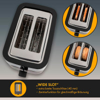 Тостер , нержавеющая сталь, пластик, черный, PROFI COOK, Германия_00813140063846542442.jpg