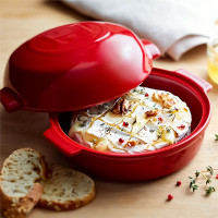 Форма для запекания с крышкой, 19,5 см, керамика, гранат, серия Cheese Baker, EMILE HENRY, Франция_00803290054221386898.jpg