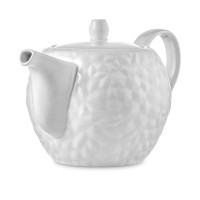 Чайник заварочный Crystal, 780 мл, фарфор, белый, WALMER, Великобритания