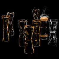 Чашка с блюдцем для эспрессо, 100 мл, цвет-платина/черный, серия Unik, EISCH, Германия_00814470034226573166.jpg