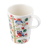 Кружка Owl, 350 мл, фарфор, белый, декор, серия Birds of Paradise, LIBERTY JONES, Россия_00814620063769507738.jpg