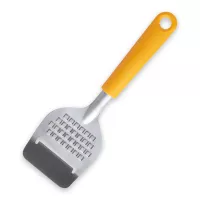Нож для сыра с теркой, 23 см, нержавеющая сталь, пластик, желтый, серия Tasty+, BRABANTIA, Бельгия, 