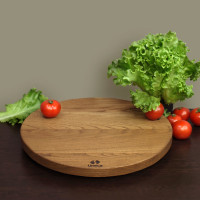 Стол сервировочный вращающийся, 45 см, темно-коричневый, UNECA, Россия_00820060040771317738.jpg