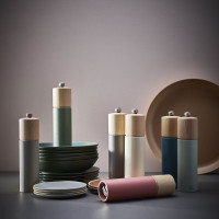 Мельница для соли, 21 см, дерево, светло-зеленый, серия Boreal, PEUGEOT, Франция_00821670063329817832.jpg