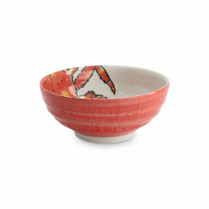 Салатник Crab, 19 см, 1.2 л, фарфор, белый, красный, серия Seafood, TOKYO DESIGN, Нидерланды, Салатники, чаши сервировочные