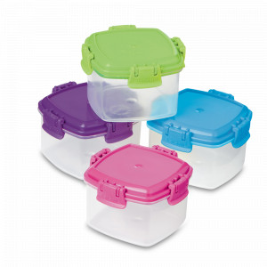 Набор из 4-х контейнеров, 62 мл, пластик, серия To Go, SISTEMA, Новая Зеландия, SISTEMA (Новая Зеландия)