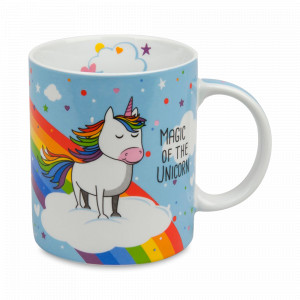 Кружка «Волшебный единорог», 300 мл, фарфор, голубой, KOENITZ, Германия, KOENITZ (Германия)