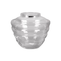 Ваза Риббад, 25 см, стекло, прозрачный, Rasteli, Бельгия