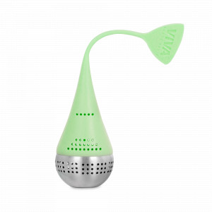 Ситечко для заваривания чая Egg, 4 х 4 см, нержавеющая сталь, силикон, мятный, серия Infusion, VIVA Scandinavia, Дания, Ситечки для чая