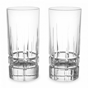Набор из 2-х стаканов для воды, 360 мл, хрустальное стекло, серия Carrara, RCR, Италия, Скидка -30% на итальянское стекло RCR