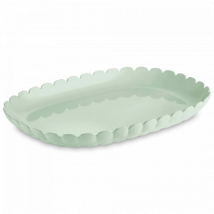 Поднос овальный, пластик (SAN), 45 х 31 см, зеленый, серия Tiffany, GUZZINI, Италия, GUZZINI (Италия)