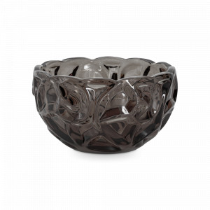 Салатник «Узоры», 17 см, стекло, коричневый, серия Galaxy, ANNA LAFARG, Китай, Салатники, чаши сервировочные