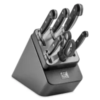 Набор из 5-ти ножей и ножниц в подставке, цвет антрацит, серия Professional S, ZWILLING J.A. HENCKELS, Германия, 