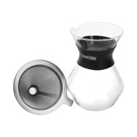 Кемекс с фильтром, 400 мл, нержавеющая сталь, стекло, серия La Cafetiere, KITCHEN CRAFT, Великобритания_00817710055130547206.jpg