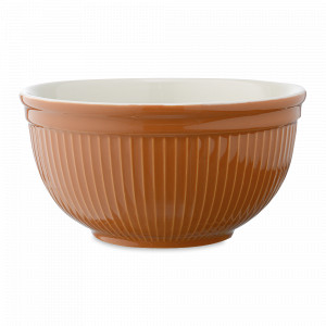 Салатник , 3.9 л, 24 см, керамика, коричневый, серия Soft Ripples, LIBERTY JONES, Россия, LIBERTY JONES (Россия)