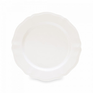 Тарелка закусочная, 21 см, фарфор, белый, серия Perle, EASY LIFE (R2S), Италия, EASY LIFE R2S (Италия)