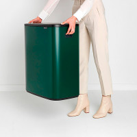 Контейнер для мусора, 60 л, нержавеющая сталь, зеленый, серия BO TOUCH BIN, BRABANTIA, Бельгия_00802910046607755464.jpg