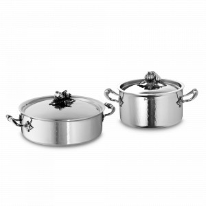 Набор из 2-х кастрюль, нержавеющая сталь, серия Opus Prima, RUFFONI, Италия, RUFFONI Opus Prima