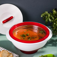 Термокастрюля , 3 л, пластик ABS, красный, белый, PINNACLE, Индия_00812310070276451109.jpg