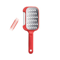 Терка крупная и овощечистка 2-в-1, с ручкой, 32 см, красная, серия Kitchen Tools, TREBONN, Италия_00816360038692289231.jpg